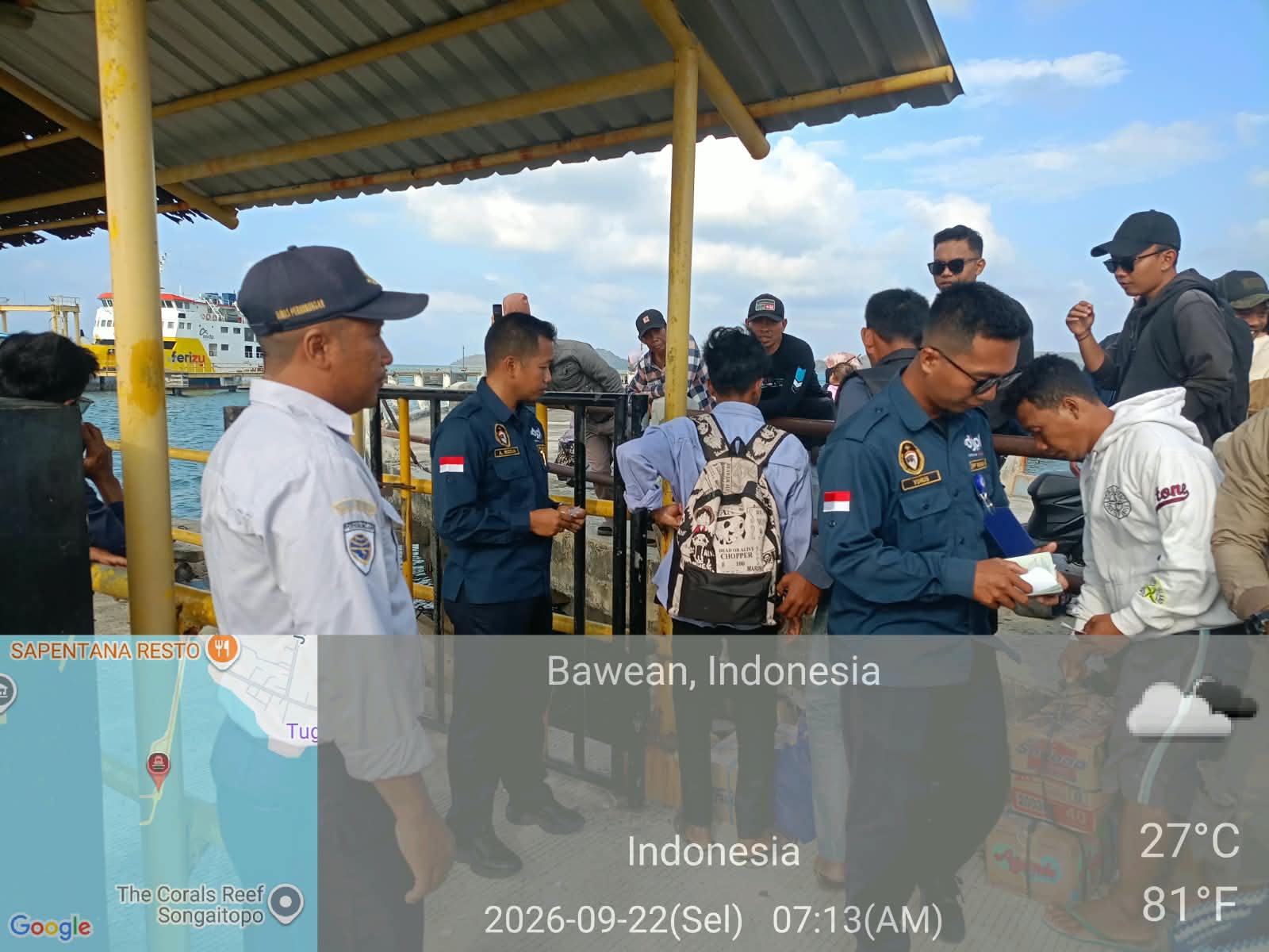 Kawal Kelancaran Kota dan Logistik, Dishub Gresik Sisir Jalur Protokol Hingga Penyeberangan Bawean